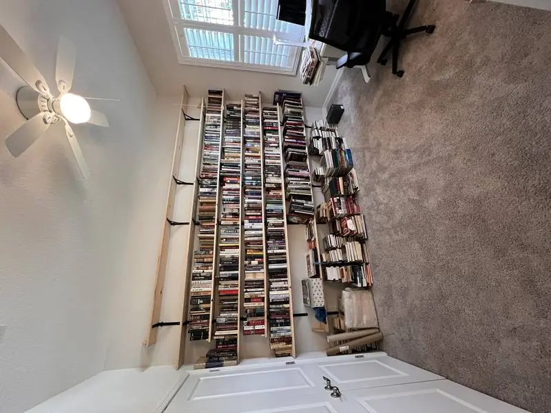 Custom Bookshelves - Carpentry project by Tampa Handyman